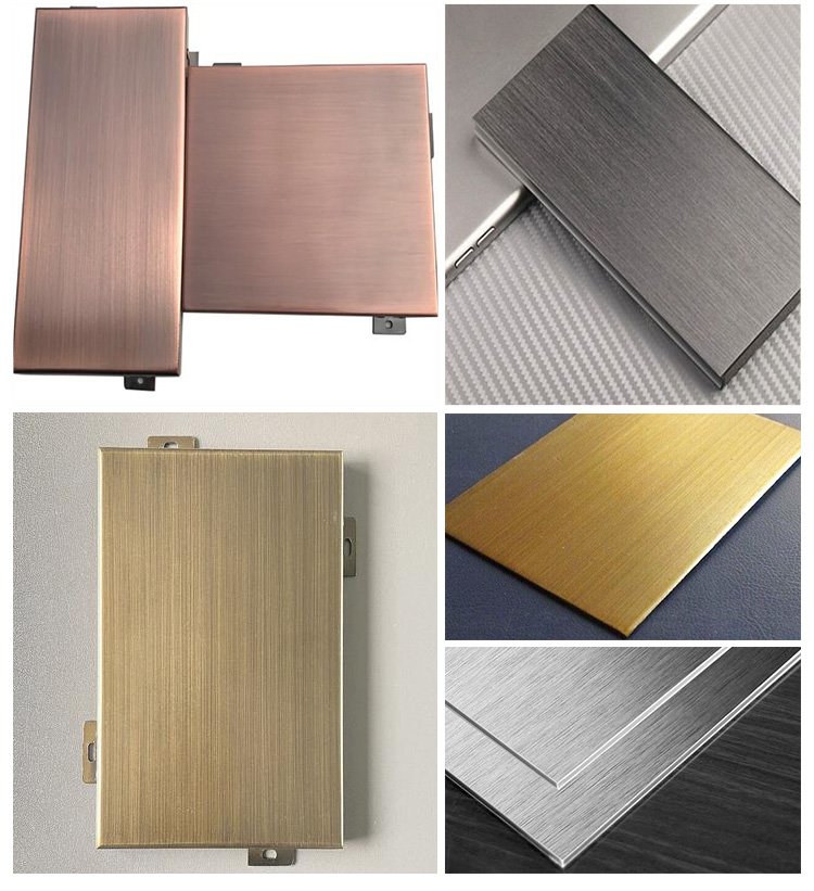 拉丝铝单板与塑料装饰材料 商场幕墙与吊顶的现代美学与实用之选